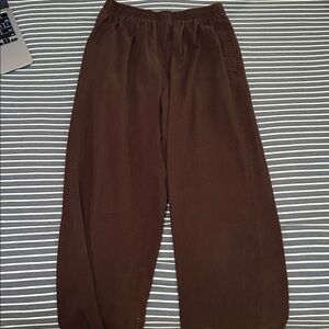 Basic Editions Chocolate Brown Pants